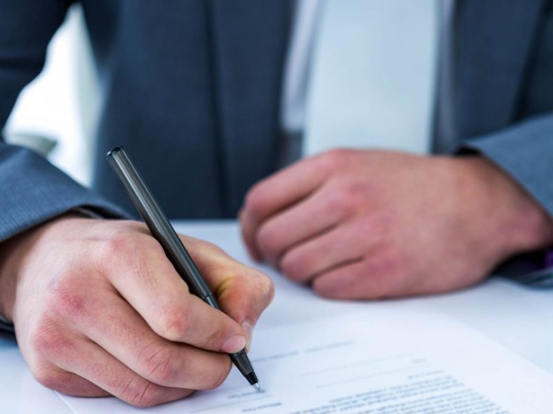 Contract Sign Contract Sign